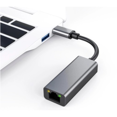 Адаптер Dynamode USB3.0 Type-C to 1000/100 Mbit/s RJ-45 (RTL8153) 0.13 m (DM-AD-GLAN-C)