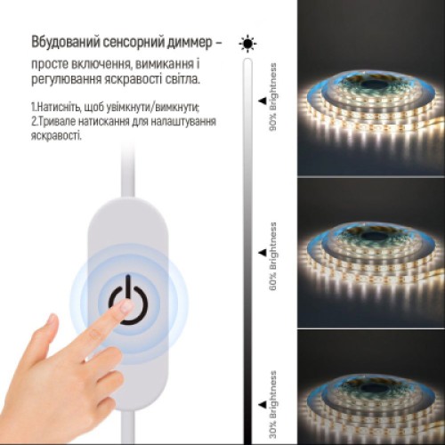 Светодиодная лента ColorWay LED  5м з живленням від USB (CW-LD05)