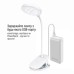 Настольная лампа ColorWay Flexible & Clip 2, 3.5W, battery 1800 mAh (CW-DL10FCB-W)