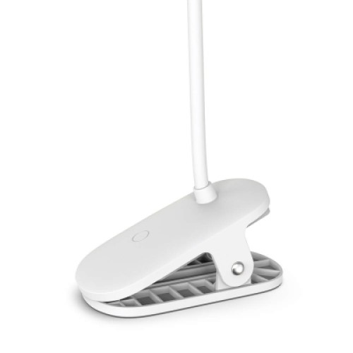 Настольная лампа ColorWay Flexible & Clip 2, 3.5W, battery 1800 mAh (CW-DL10FCB-W)