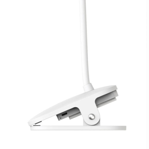 Настольная лампа ColorWay Flexible & Clip 2, 3.5W, battery 1800 mAh (CW-DL10FCB-W)