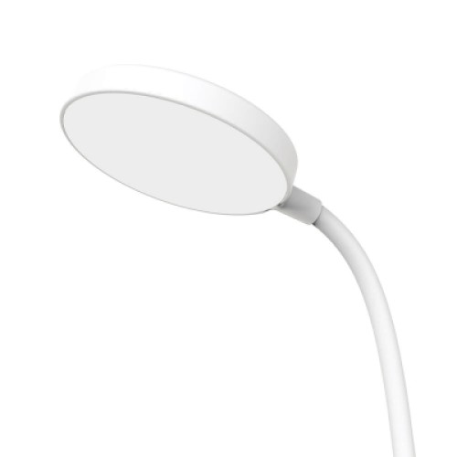 Настольная лампа ColorWay Flexible & Clip 2, 3.5W, battery 1800 mAh (CW-DL10FCB-W)