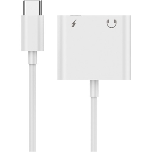 Адаптер USB-C to stereo audio 3.5 mm + USB-C power (CDLA) Cablexpert (A-CM-3.5FP-01)