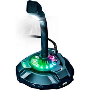 Микрофон HP DHP-1100C RGB backlit 3.5мм+USB Black (DHP-1100C)