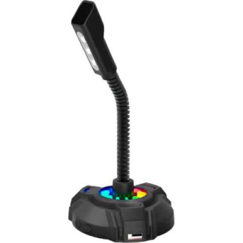 Микрофон HP DHP-1100C RGB backlit 3.5мм+USB Black (DHP-1100C)
