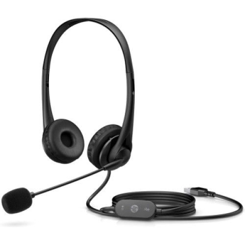 Наушники HP Stereo G2 USB Black (428H5AA)