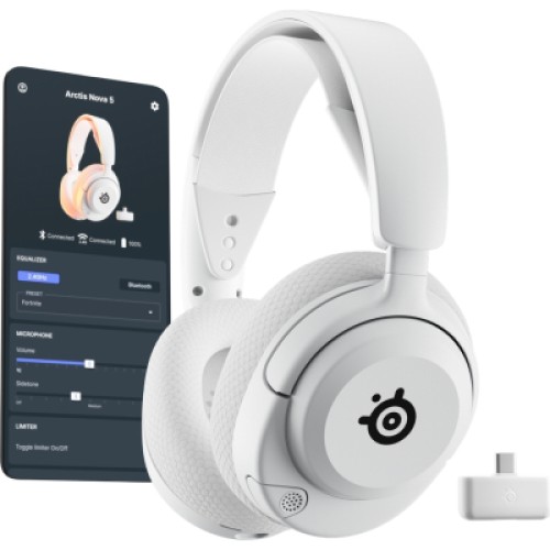 Наушники SteelSeries Arctis Nova 5 MultiPlatform White (61671)