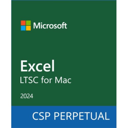 Офисное приложение Microsoft Excel LTSC for Mac 2024 Commercial Software, Perpetual (DG7GMGF0PN5G_0001)