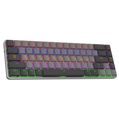 Клавиатура GamePro MK122R Red Swich Low Profile Wireless Dark Gray (MK122R)