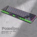 Клавиатура GamePro MK122R Red Swich Low Profile Wireless Dark Gray (MK122R)