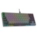 Клавиатура GamePro MK141R Red Swich Low Profile RGB USB Dark Gray (MK141R)
