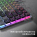 Клавиатура GamePro MK141R Red Swich Low Profile RGB USB Dark Gray (MK141R)