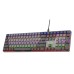Клавиатура GamePro MK145R Red Swich Low Profile USB Dark Gray (MK145R)