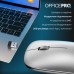 Мышка OfficePro M225S Silent Click Wireless Silver (M225S)