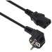 Кабель питания C13 3.0m 1mm2 Vinga (VCPPC1C133BK)