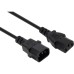 Кабель питания C13 to C14 3.0m 1mm2 Vinga (VCPP1C13143BK)