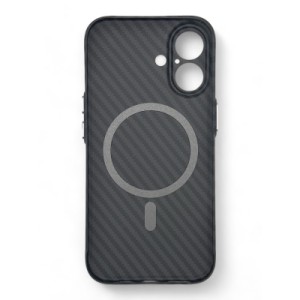 Чехол для мобильного телефона BeCover Carbonite Case (MagSafe) для Apple iPhone 16 Black (712067)