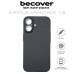 Чехол для мобильного телефона BeCover Carbonite Case (MagSafe) для Apple iPhone 16 Black (712067)