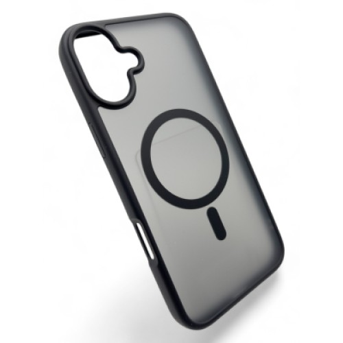 Чехол для мобильного телефона BeCover Metal Buttons Case (MagSafe) для Apple iPhone 16 Plus Black (712093)