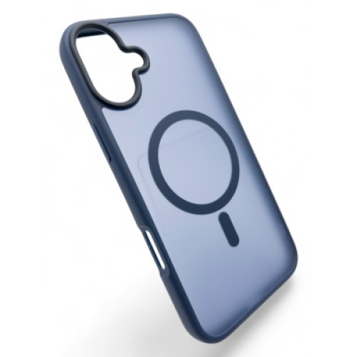 Чехол для мобильного телефона BeCover Metal Buttons Case (MagSafe) для Apple iPhone 16 Plus Blue (712094)