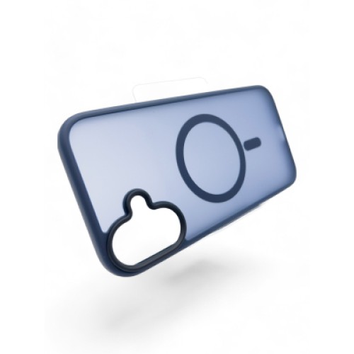 Чехол для мобильного телефона BeCover Metal Buttons Case (MagSafe) для Apple iPhone 16 Plus Blue (712094)