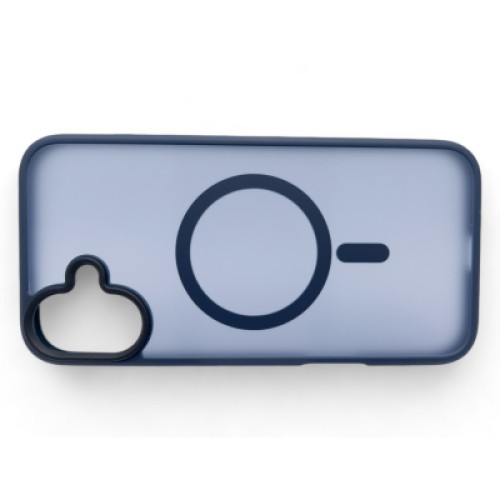 Чехол для мобильного телефона BeCover Metal Buttons Case (MagSafe) для Apple iPhone 16 Plus Blue (712094)
