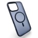 Чехол для мобильного телефона BeCover Metal Buttons Case (MagSafe) для Apple iPhone 16 Pro Max Blue (712100)