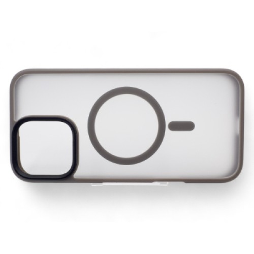Чехол для мобильного телефона BeCover Metal Buttons Case (MagSafe) для Apple iPhone 16 Pro Max Gray (712101)