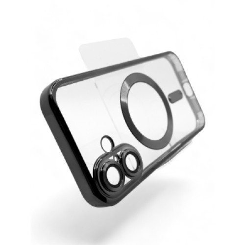 Чехол для мобильного телефона BeCover TPU Chrome Case (MagSafe) для Apple iPhone 16 Black (712070)