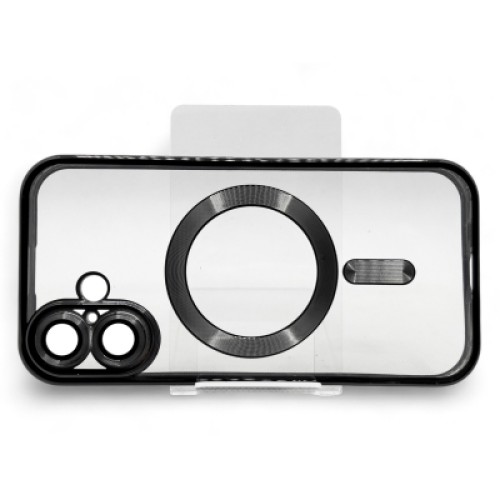 Чехол для мобильного телефона BeCover TPU Chrome Case (MagSafe) для Apple iPhone 16 Black (712070)