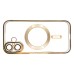 Чехол для мобильного телефона BeCover TPU Chrome Case (MagSafe) для Apple iPhone 16 Gold (712071)