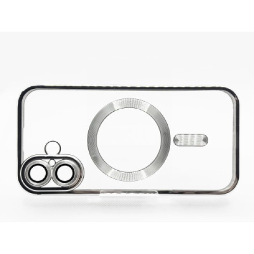 Чехол для мобильного телефона BeCover TPU Chrome Case (MagSafe) для Apple iPhone 16 Plus Silver (712078)