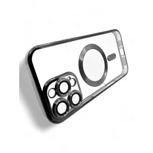 Чехол для мобильного телефона BeCover TPU Chrome Case (MagSafe) для Apple iPhone 16 Pro Black (712080)
