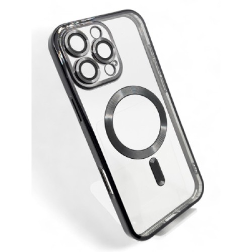 Чехол для мобильного телефона BeCover TPU Chrome Case (MagSafe) для Apple iPhone 16 Pro Max Black (712085)