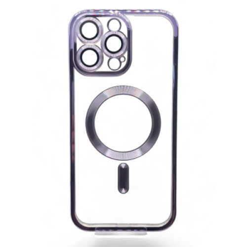 Чехол для мобильного телефона BeCover TPU Chrome Case (MagSafe) для Apple iPhone 16 Pro Purple (712084)