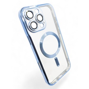 Чехол для мобильного телефона BeCover TPU Chrome Case (MagSafe) для Apple iPhone 16 Pro Sierra Blue (712082)