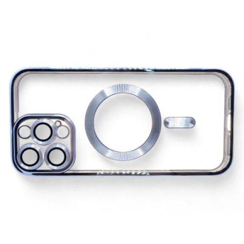 Чехол для мобильного телефона BeCover TPU Chrome Case (MagSafe) для Apple iPhone 16 Pro Sierra Blue (712082)