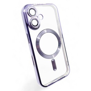 Чехол для мобильного телефона BeCover TPU Chrome Case (MagSafe) для Apple iPhone 16 Purple (712074)
