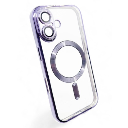 Чехол для мобильного телефона BeCover TPU Chrome Case (MagSafe) для Apple iPhone 16 Purple (712074)