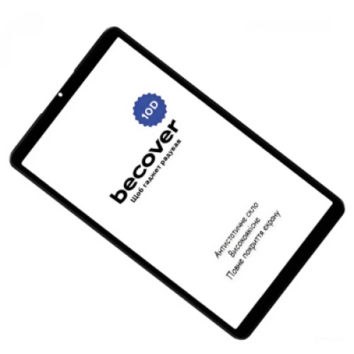 Стекло защитное BeCover 10D Xiaomi Redmi Pad SE 8.7" Black (712126)