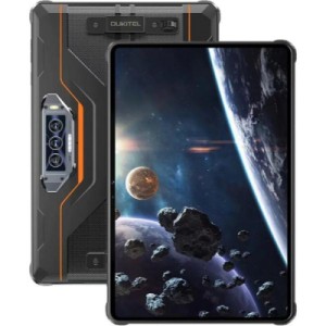 Планшет OUKITEL RT8 11" 6/256GB Dual Sim Black-Orange with hand (6931940756396)