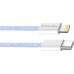 Дата кабель USB-C to Lightning 1.0m 27W purple ColorWay (CW-CBPDCL061-PU)