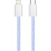 Дата кабель USB-C to Lightning 1.0m 27W purple ColorWay (CW-CBPDCL061-PU)