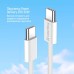 Дата кабель USB-C to USB-C 1.0m 60W 3.0А grey ColorWay (CW-CBPDCC061-GR)