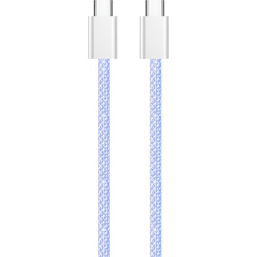 Дата кабель USB-C to USB-C 1.0m 60W 3.0А purple ColorWay (CW-CBPDCC061-PU)