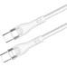 Дата кабель USB-C to USB-C 1.0m (PD Fast Charging 240W) 5А white ColorWay (CW-CBPDCC065-WT)