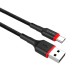 Дата кабель USB 2.0 AM to Type-C 1.0m 2.4А black ColorWay (CW-CBUC064-BK)