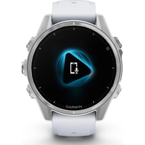 Смарт-часы Garmin fenix 8 43mm, AMOLED, Glass, BareSS/Whitestone, WhitestoneBn (010-02903-00)