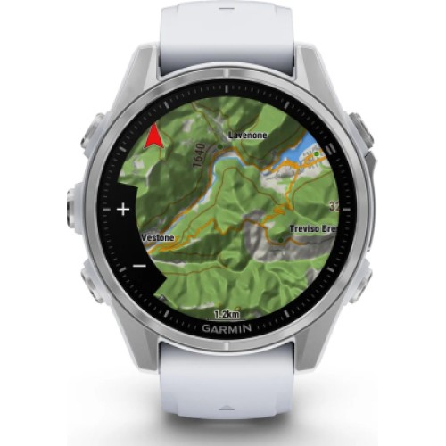 Смарт-часы Garmin fenix 8 43mm, AMOLED, Glass, BareSS/Whitestone, WhitestoneBn (010-02903-00)