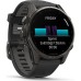 Смарт-часы Garmin fenix 8 43mm, AMOLED, Saph, CrbnGry Ti/Blk, Blk/PebblGryBnd, (010-02903-21)